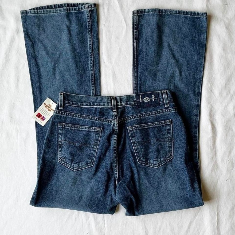 Y2k LEI flared jeans size 13